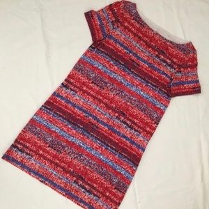 🎉HP🎉 Tory Burch cotton dress w/chunky knit print